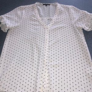 Polka dot blouse